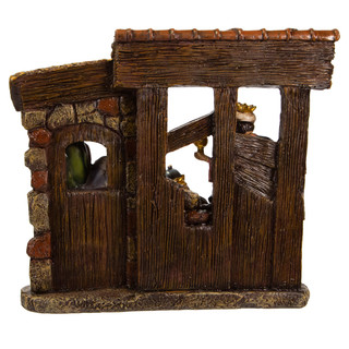Thumbnail 6: Kurt Adler Kurt Adler 10-Inch Resin Nativity Scene Table Piece. 