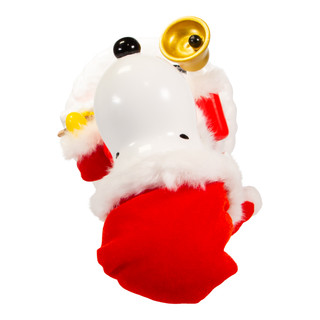 Thumbnail 10: Peanuts Kurt Adler 10-Inch Battery-Operated Musical Santa Snoopy. 