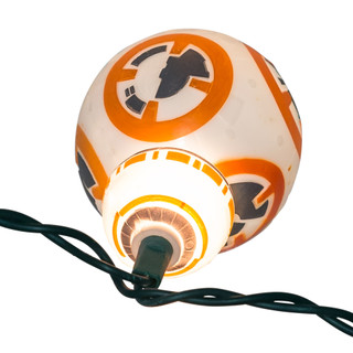 Thumbnail 16: Star Wars Kurt Adler UL 10-Light Star Wars BB8 Light Set. 