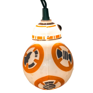 Thumbnail 6: Star Wars Kurt Adler UL 10-Light Star Wars BB8 Light Set. 