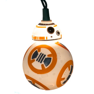 Thumbnail 10: Star Wars Kurt Adler UL 10-Light Star Wars BB8 Light Set. 