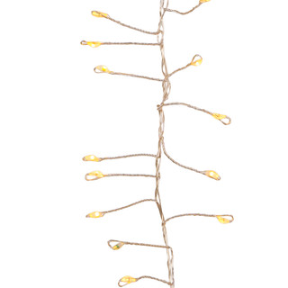 Thumbnail 4: Kurt Adler Kurt Adler 240-Light Fairy Cluster Garland with Cool White. 