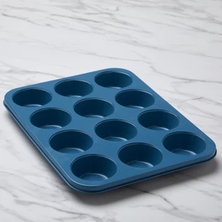 Thumbnail 2: Zest Kitchen + Home 10x13 Non-Stick Muffin Pan 