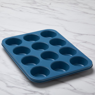 Thumbnail 1: Zest Kitchen + Home 10x13 Non-Stick Muffin Pan 