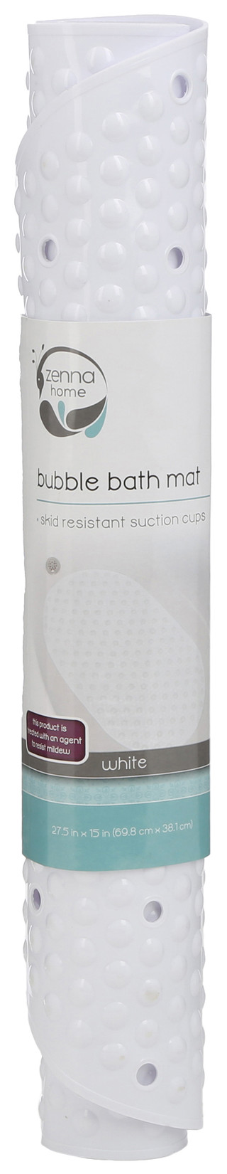 Thumbnail 4: Zenna Home Oval Bubble Bath Mat 