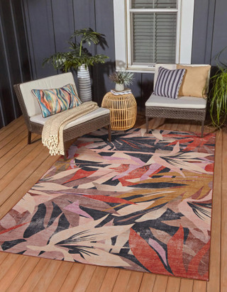 Thumbnail 5: Linon Seagrove Outdoor Washable Rug Collection 