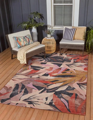 Thumbnail 1: Linon Seagrove Outdoor Washable Rug Collection 