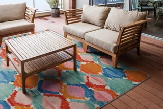 Thumbnail 5: Linon Panama Outdoor Washable Rug Collection 