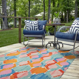 Thumbnail 30: Linon Panama Outdoor Washable Rug Collection 