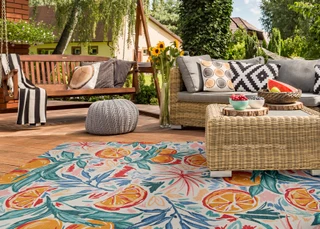 Thumbnail 1: Linon Pensacola Outdoor Washable Rug Collection 
