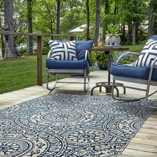 Thumbnail 30: Linon Ormond Outdoor Washable Rug Collection 