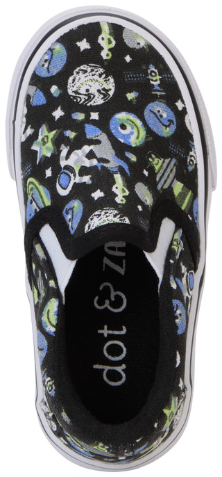 Thumbnail 8: DOT & ZAZZ Dot & ZAZZ Toddler Boys Space Slip On Shoe 