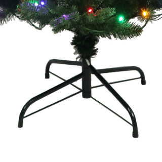 Thumbnail 6: Kurt Adler 4.5-Foot Pre-Lit Multi-Color LED Jackson Pine Christmas Tree 