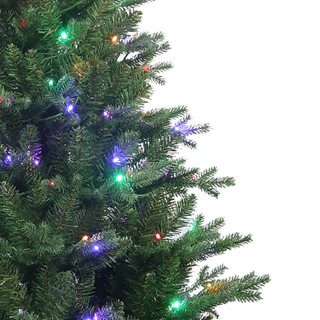 Thumbnail 4: Kurt Adler 5-Foot Pre-Lit Multi-Colored LED Jackson Pine Christmas Tree 