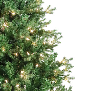 Thumbnail 4: Kurt Adler 5-Foot Pre-Lit Clear Incandescent Jackson Pine Tree 