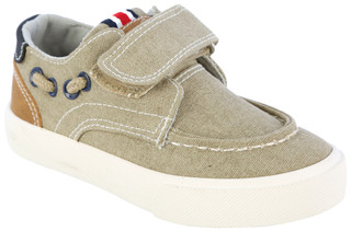 Thumbnail 2: DOT & ZAZZ Boys One Strap Velcro Canvas Shoes 