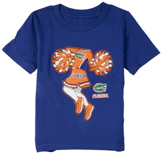Thumbnail 1: Florida Gators Florida Gators Toddlers Cheerleader T Shirt 