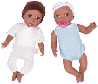 Thumbnail 3: BABI BABI by Battat 2 Pk Newborn Dolls 