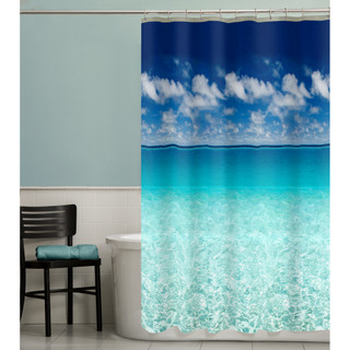 Thumbnail 2: Zenna Home Zenna Home Escape PEVA Shower Liner 