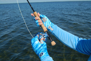 Thumbnail 8: Flying Fisherman Flying Fisherman Sunbandit Blue Water Fishing Gloves 