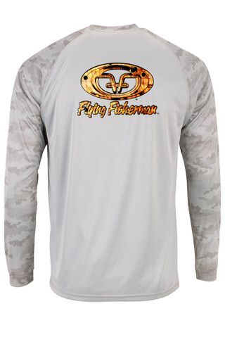 Thumbnail 6: Flying Fisherman Flying Fisherman Mens Redfish Skin Performance Tee 