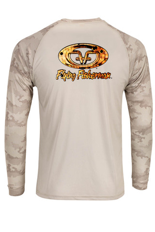 Thumbnail 6: Flying Fisherman Flying Fisherman Mens Redfish Skin Performance Tee 