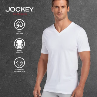 Thumbnail 9: Jockey Men's Classics 3 Pk V-Neck T-Shirts 