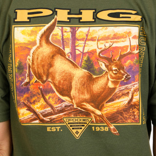 Thumbnail 8: Columbia Columbia Mens PHG Deer Short Sleeve T-Shirt 
