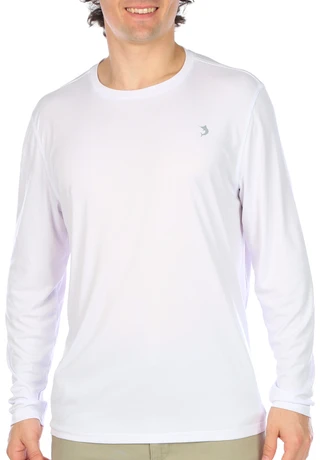 Thumbnail 1: REEL LEGENDS Reel Legends Mens UPF 50+ Solid Reel-Tec Long Sleeve Shirt 