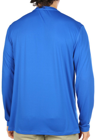Thumbnail 2: REEL LEGENDS Reel Legends Mens UPF 50+ Solid Reel-Tec Long Sleeve Shirt 