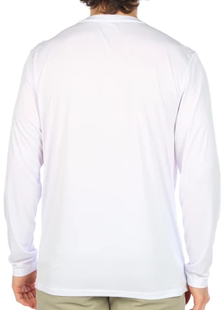 Thumbnail 2: REEL LEGENDS Reel Legends Mens UPF 50+ Solid Reel-Tec Long Sleeve Shirt 