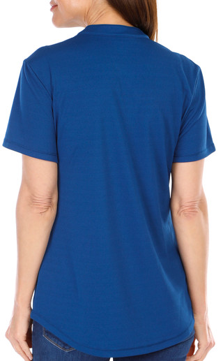Thumbnail 2: REEL LEGENDS Reel Legends Womens Freeline Mandarin Short Sleeve Top 