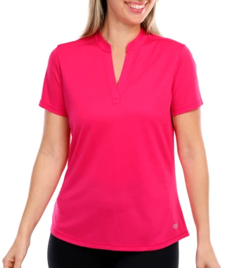 Thumbnail 1: REEL LEGENDS Reel Legends Womens Freeline Mandarin Short Sleeve Top 