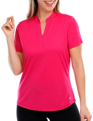 Thumbnail 4: REEL LEGENDS Reel Legends Womens Freeline Mandarin Short Sleeve Top 
