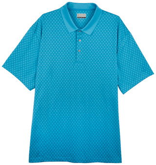 Thumbnail 2: PGA TOUR PGA TOUR Mens Big & Tall Geo Jacquard Golf Polo 