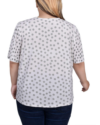Thumbnail 2: WHITE BLACK DOTCIRCLES
