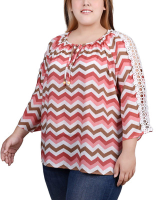 Thumbnail 3: PINK WHITE CHEVRON