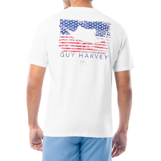 Thumbnail 2: Guy Harvey Guy Harvey Mens Glory Sail Graphic Short Sleeve T-Shirt 
