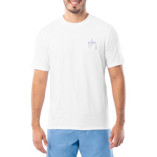 Thumbnail 4: Guy Harvey Guy Harvey Mens Glory Sail Graphic Short Sleeve T-Shirt 
