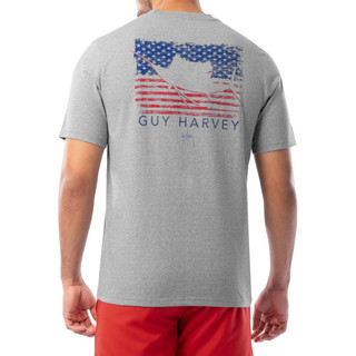 Thumbnail 2: Guy Harvey Guy Harvey Mens Glory Sail Graphic Short Sleeve T-Shirt 