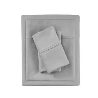 Thumbnail 20: Beautyrest HeiQ Smart Temperature Cotton Blend 4 Piece Sheet Set 