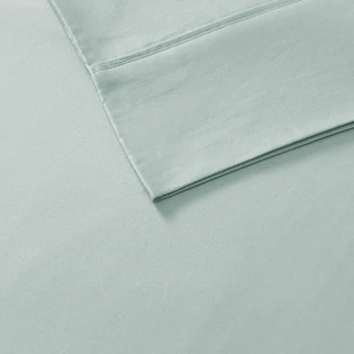 Thumbnail 12: Madison Park Madison Park Deep Pocket Organic Cotton 4 Piece Sheet Set 