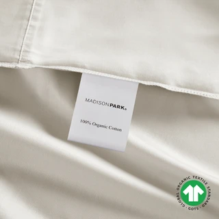 Thumbnail 27: Madison Park Madison Park Deep Pocket Organic Cotton 4 Piece Sheet Set 