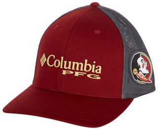 Thumbnail 2: Florida State Florida State Mens Adjustable Mesh Hat by Columbia 
