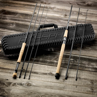 Thumbnail 2: Flying Fisherman Heavy Weight Passport Travel Rod Set with Case 