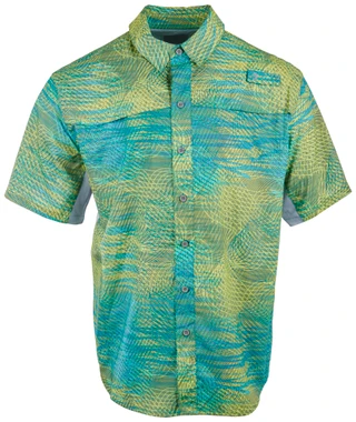 Thumbnail 2: REEL LEGENDS Reel Legends Mens Print Mariner Short Sleeve Shirt 
