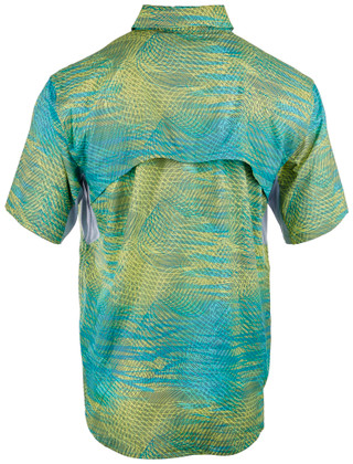 Thumbnail 4: REEL LEGENDS Reel Legends Mens Print Mariner Short Sleeve Shirt 