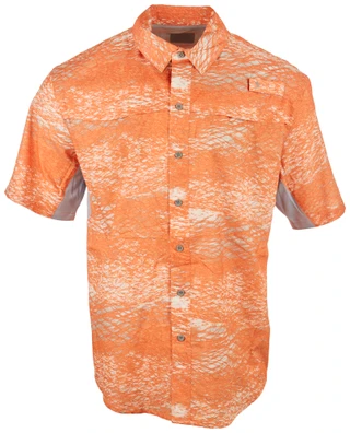 Thumbnail 2: REEL LEGENDS Reel Legends Mens Print Mariner Short Sleeve Shirt 