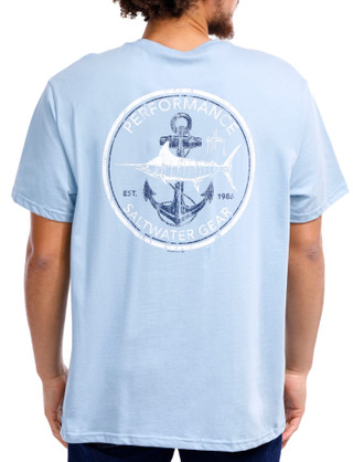 Thumbnail 2: Guy Harvey Guy Harvey Mens Saltwater Core Pocket Short Sleeve T-Shirt 