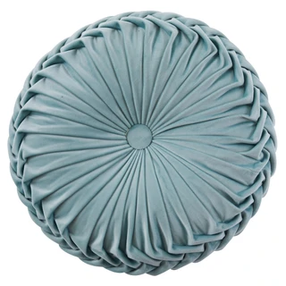 Thumbnail 2: Levtex Home Levtex Home Briar Teal Round Pillow 
